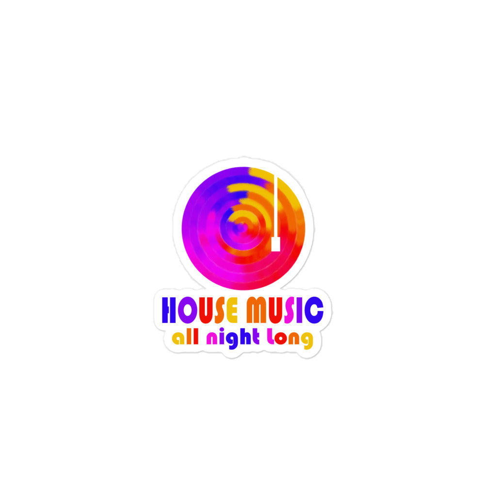 House Music Sticker