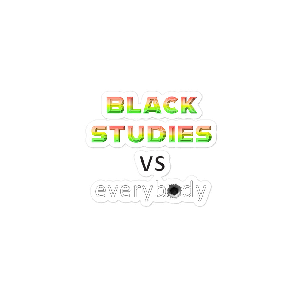 Black Studies VS Everybody Sticker