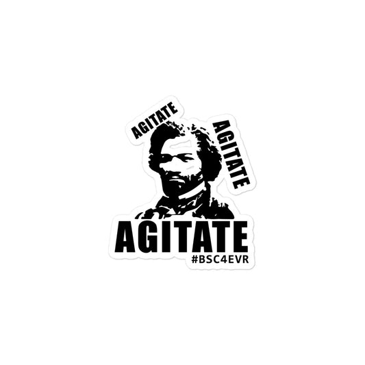 Frederick Douglass Agitate Sticker