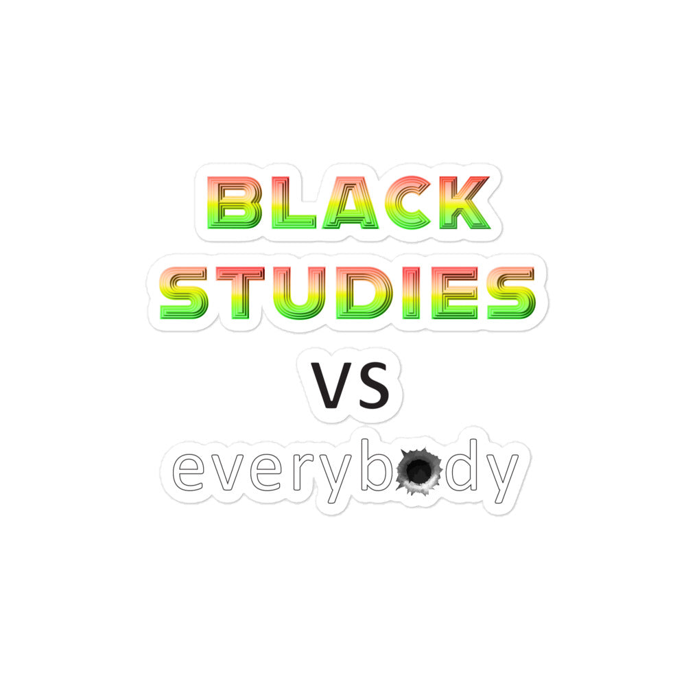 Black Studies VS Everybody Sticker