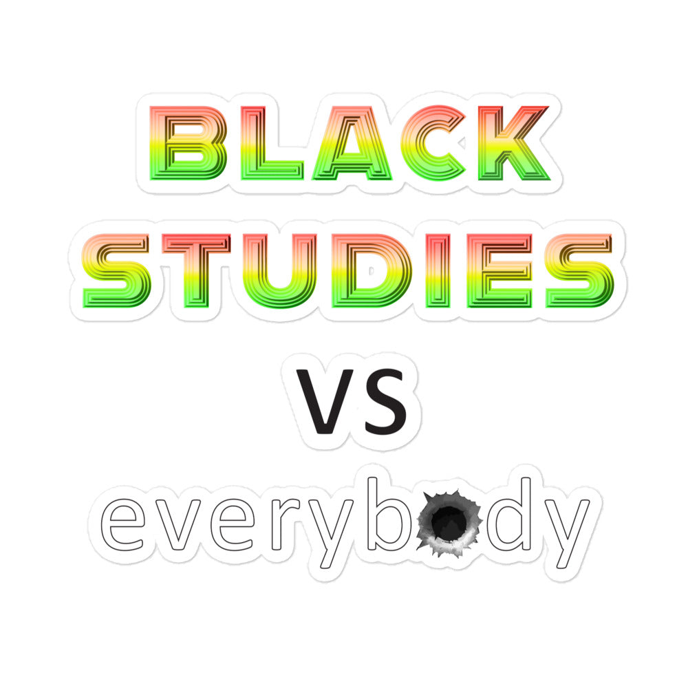 Black Studies VS Everybody Sticker