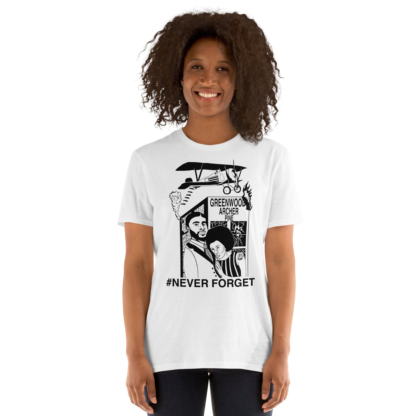 Short-Sleeve Unisex T-Shirt || Tulsa Massacre Never Forget