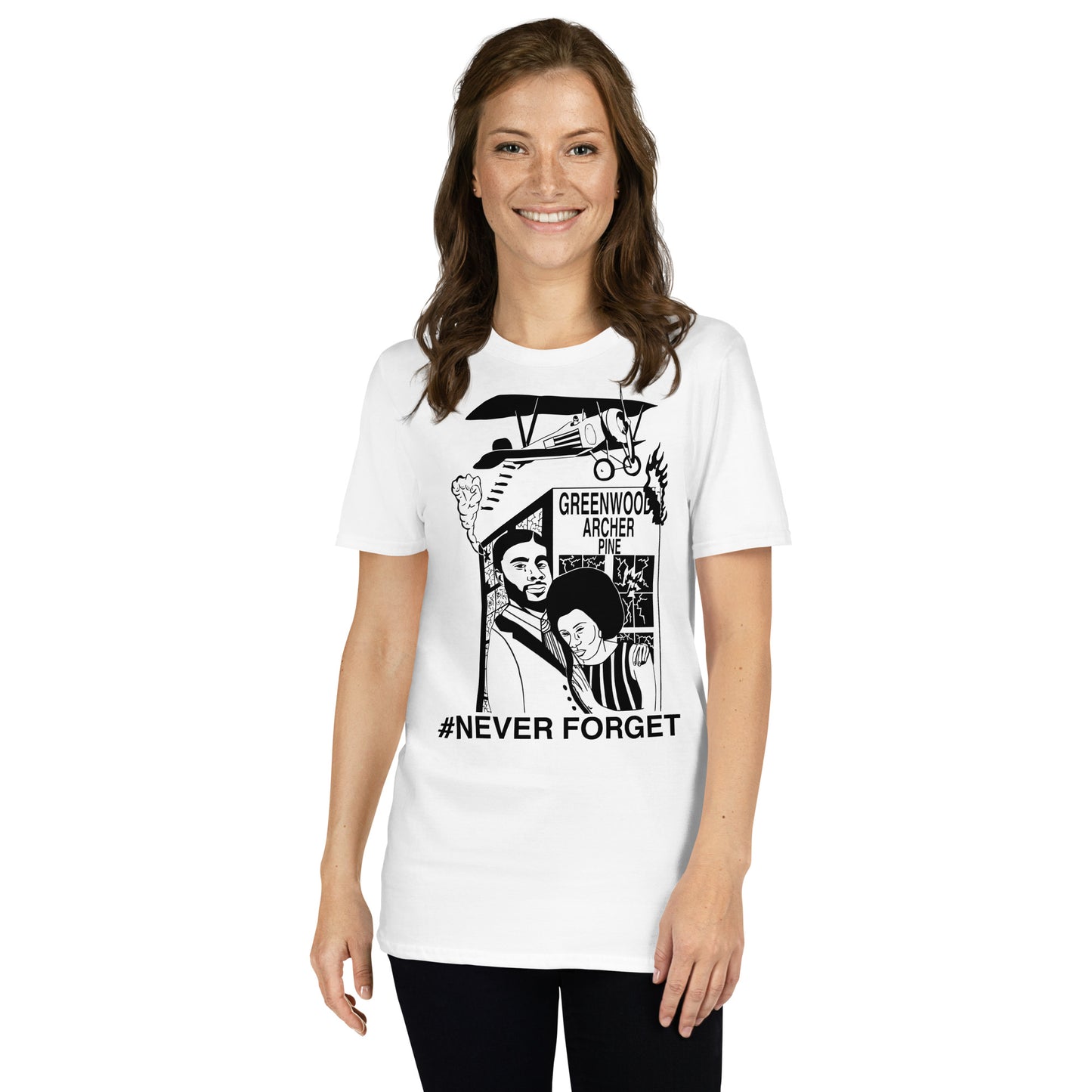 Short-Sleeve Unisex T-Shirt || Tulsa Massacre Never Forget